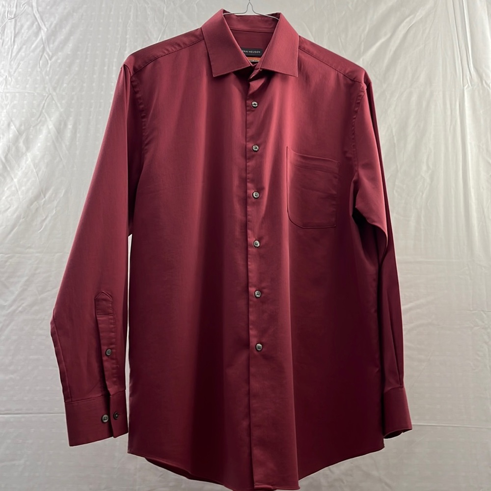 Men’s Red Van Heusen Dress Shirt